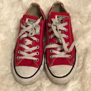 Red converse